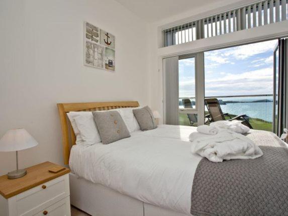 Ferienwohnung 35 One Lusty Glaze View New Quay Exterior foto